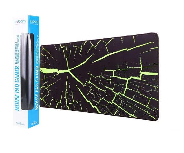 Mouse Pad Gamer Speed Charada 70x35CM Exbom