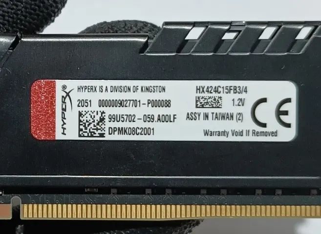 Memória RAM HyperX Fury DDR4 8GB (2x4GB) 2400MHz - Foto 4
