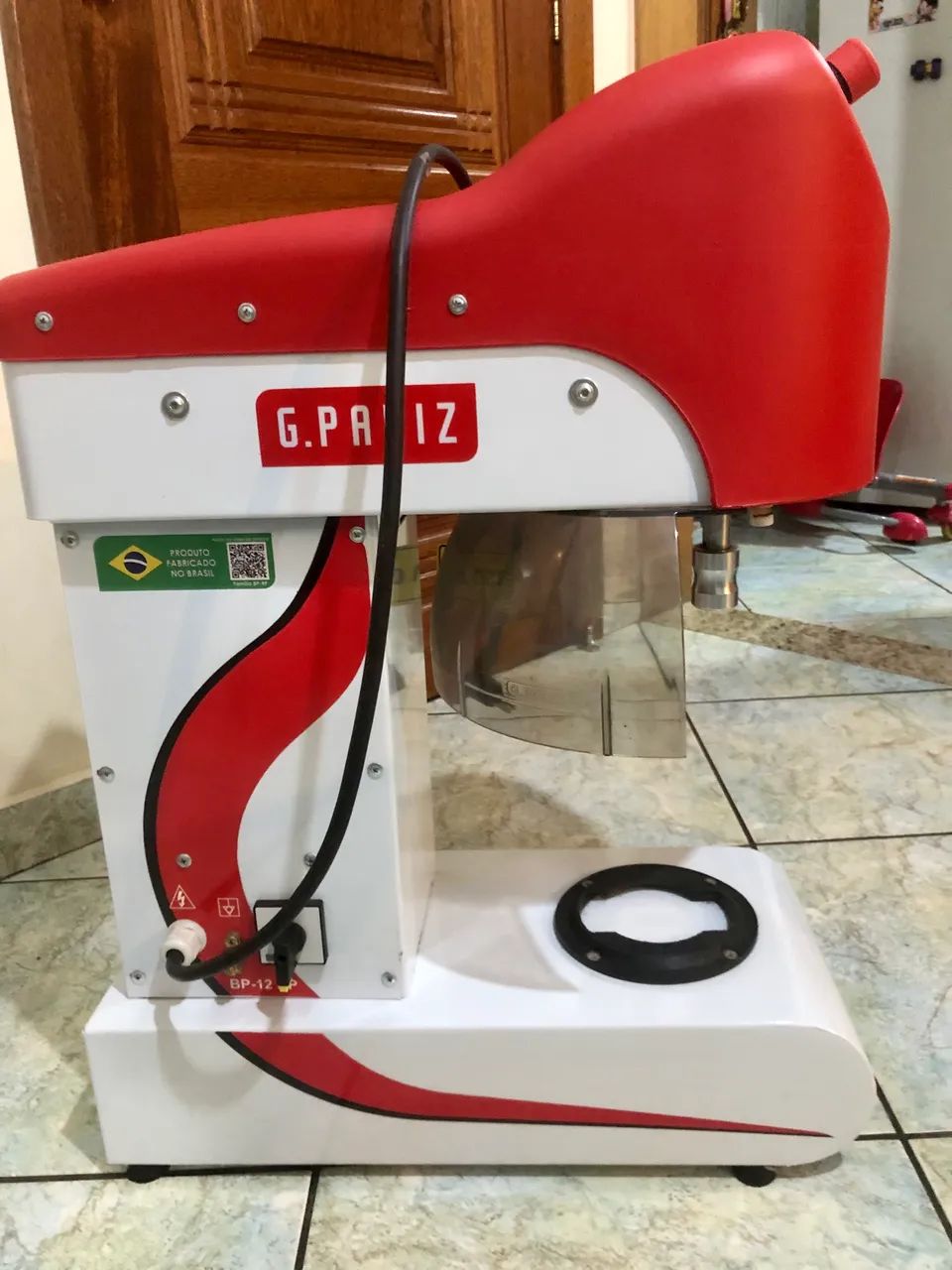 Redutor Bp Batedeira planetária com redutor Bp-12rp ssv1 12 lt 4 velocidades 220V ...