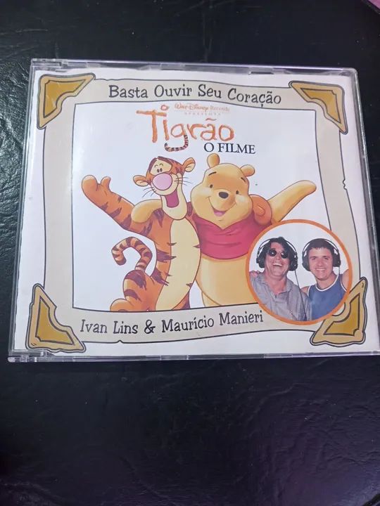 Cd single Trilha sonora Tigrão o Filme - Basta ouvir seu coraçao
