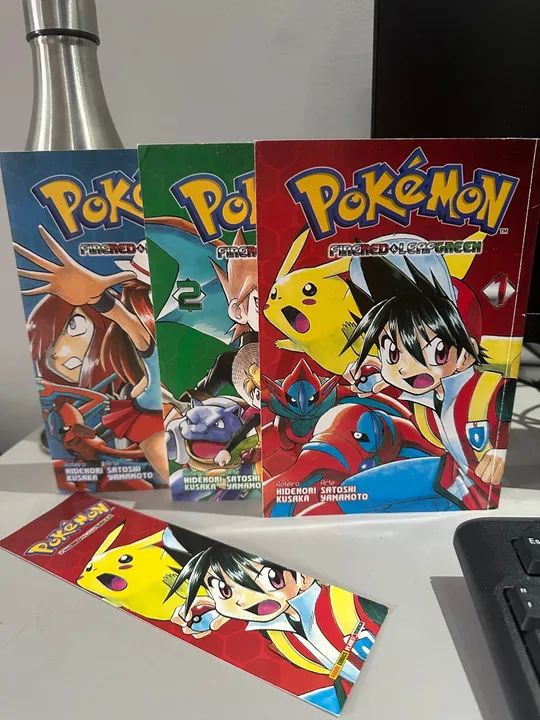 Mangá Pokémon 21 volumes panini - Foto 2