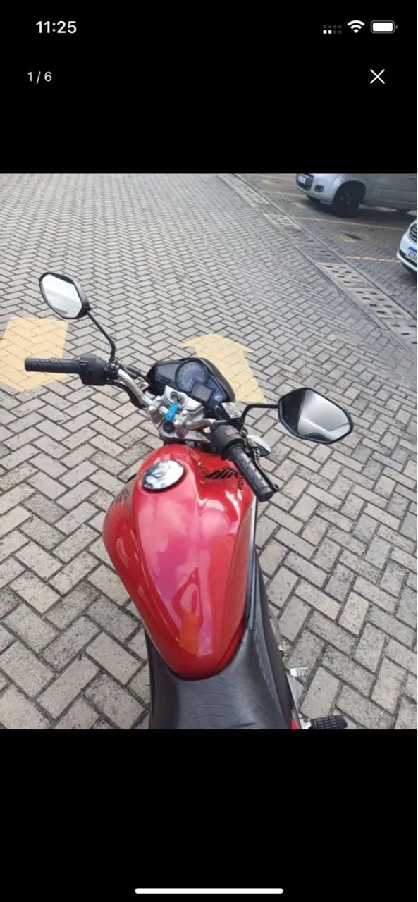 CB 300 2015 DE LEILÃO EMPLACÁVEL , COM DOCUMENTO DE ARREMATE ! REVISADA !  - Foto 5