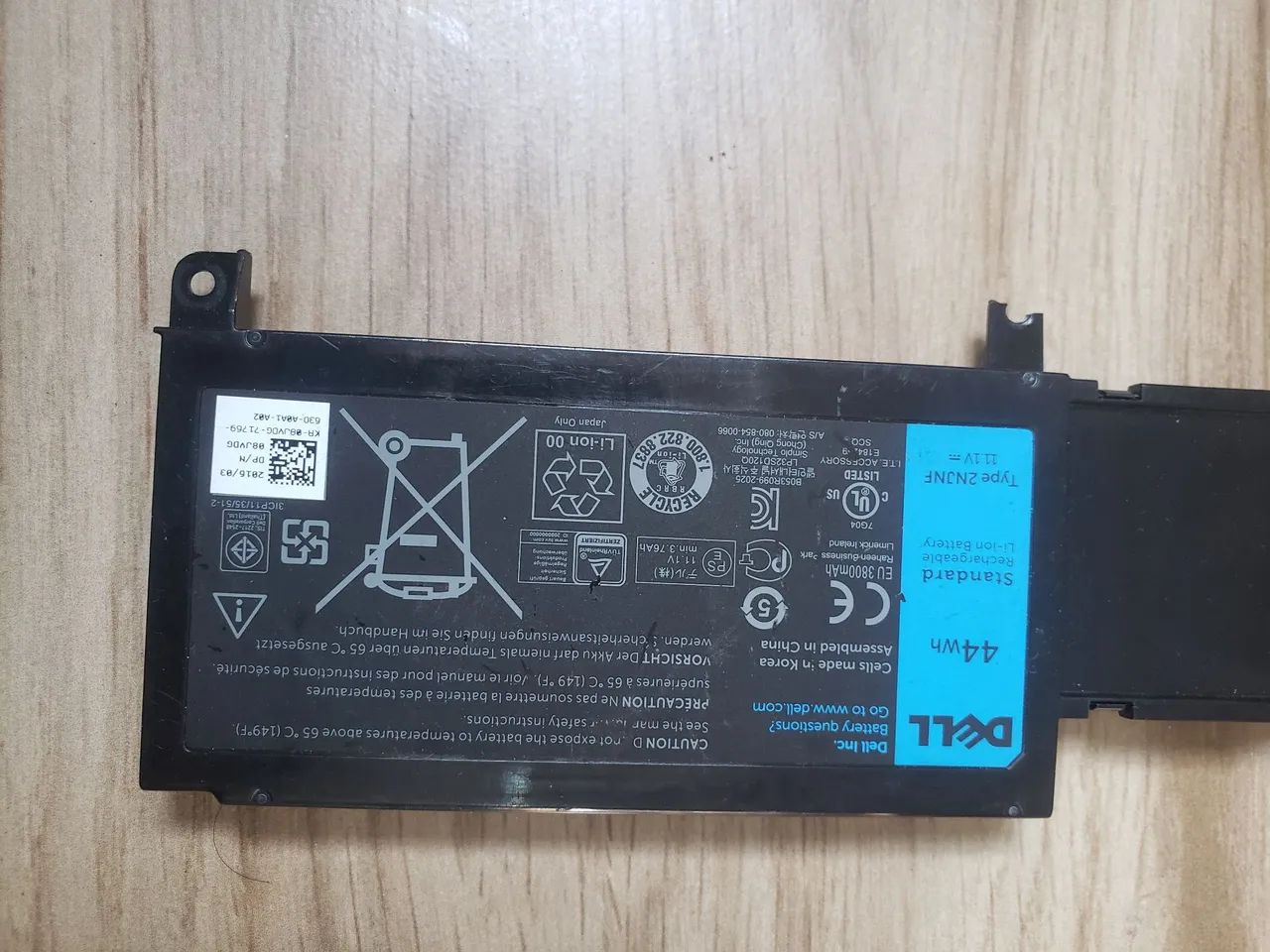 Bateria para notebook  Dell, bem conservada - Foto 2