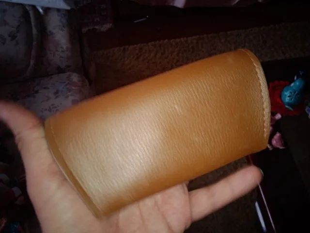 Estojo de Óculos Ray Ban original couro muito antigo - Foto 2