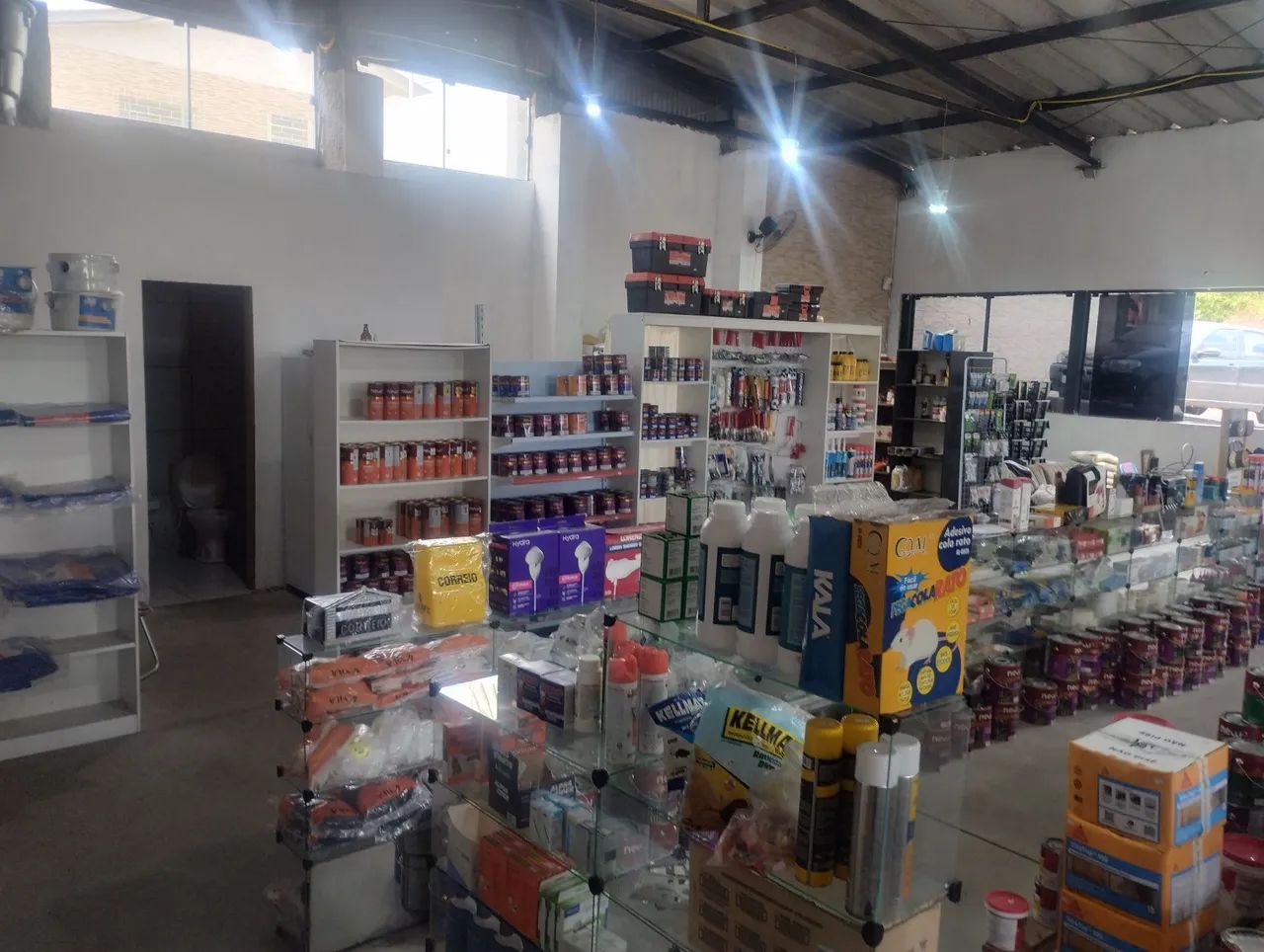 Estoque de Materiais para Instalações Elétricas e Hidráulicas