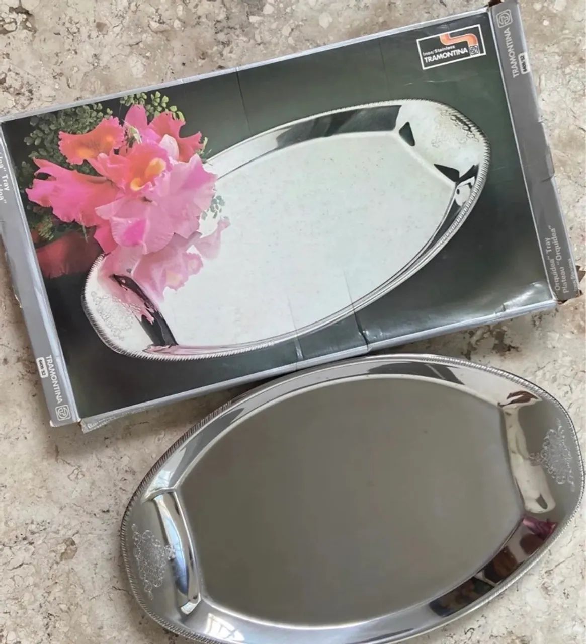 Bandeija Oval Inox Tramontina