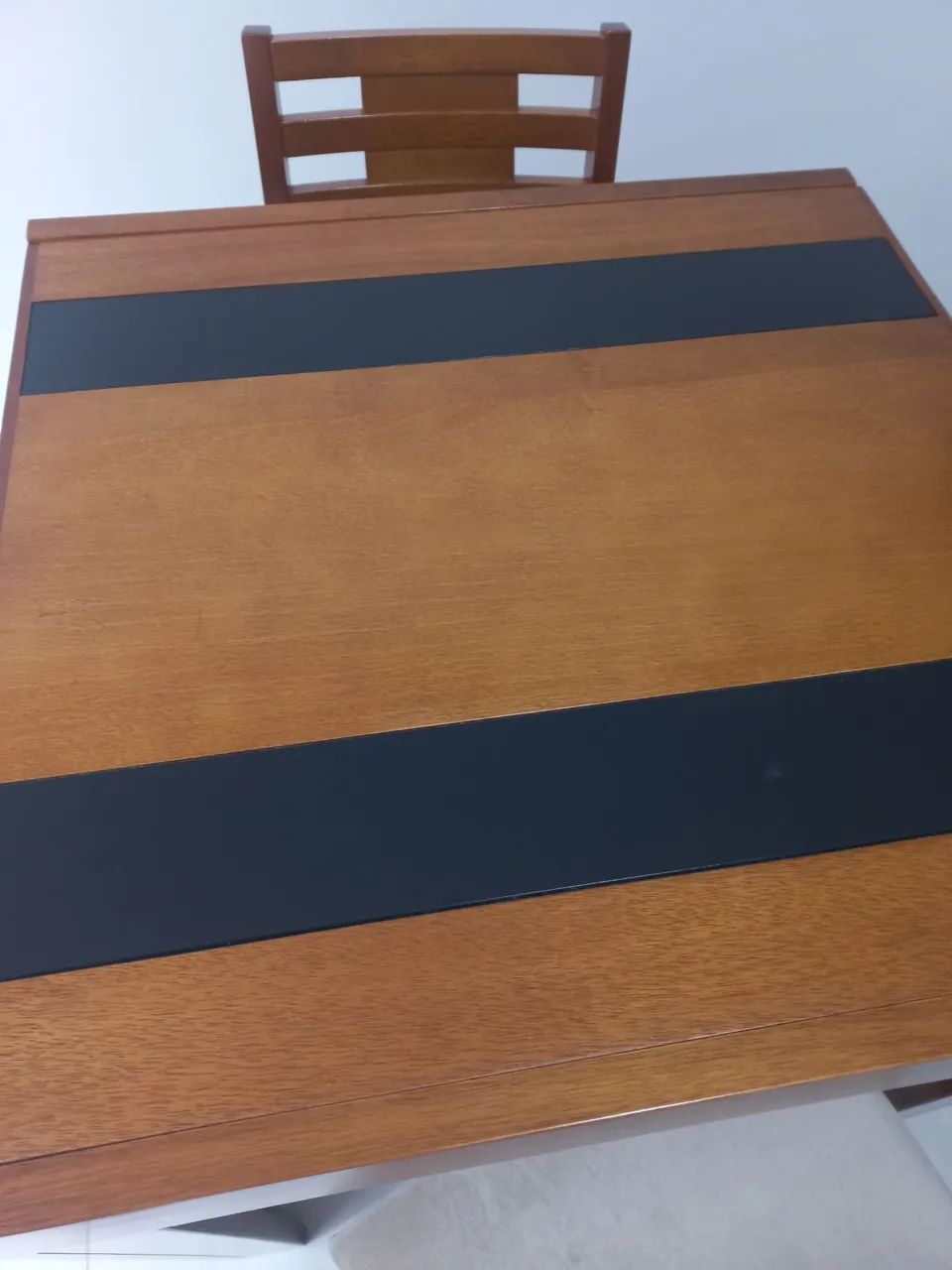 Jogo de mesa de madeira  - Foto 5