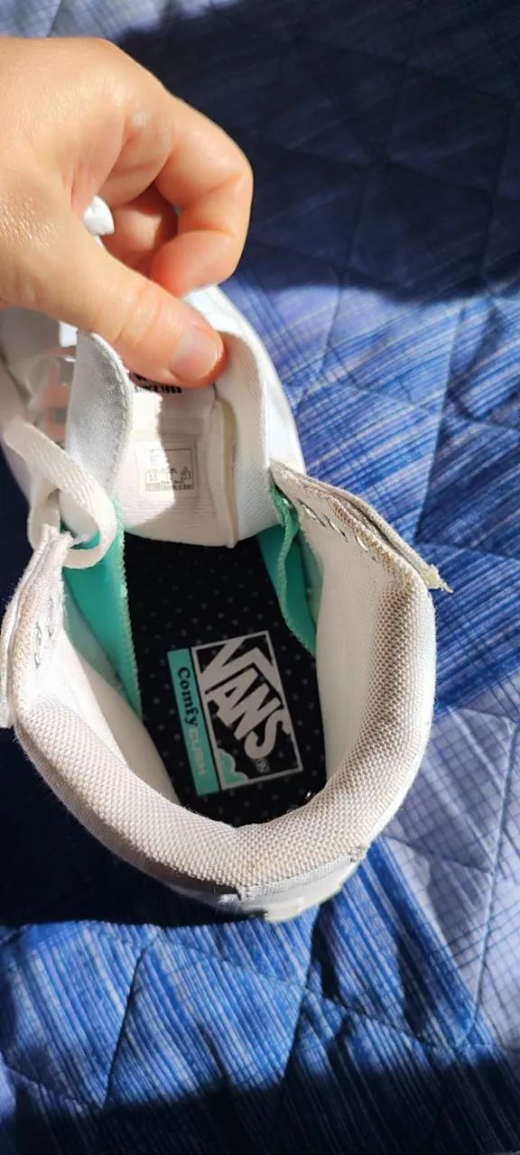 Vans Tênis Sk8-Hi True White - Foto 2