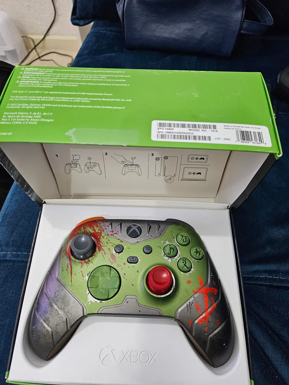 Controle Doom The Dark Ages Xbox Series Novo