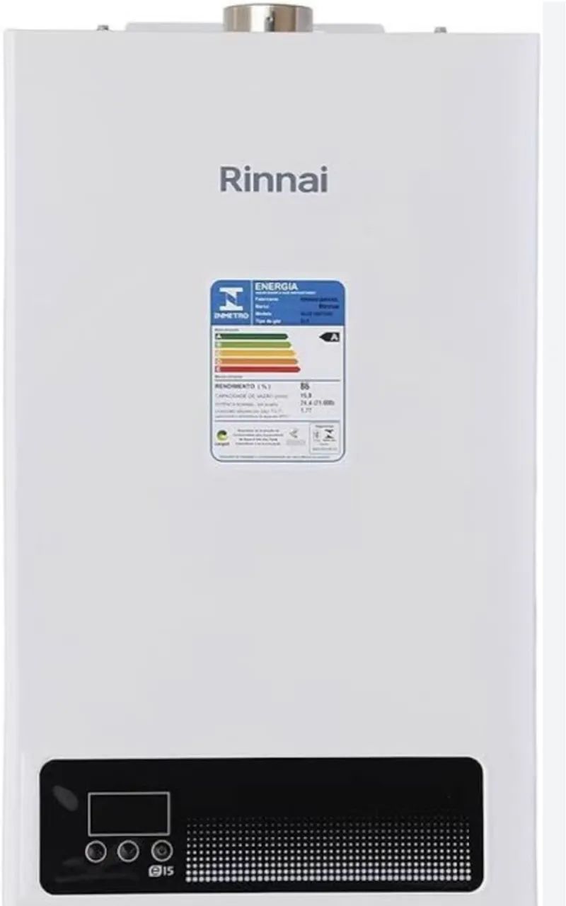 Aquecedor Rinnai 15 Litros Feh-glp (branco Digital)