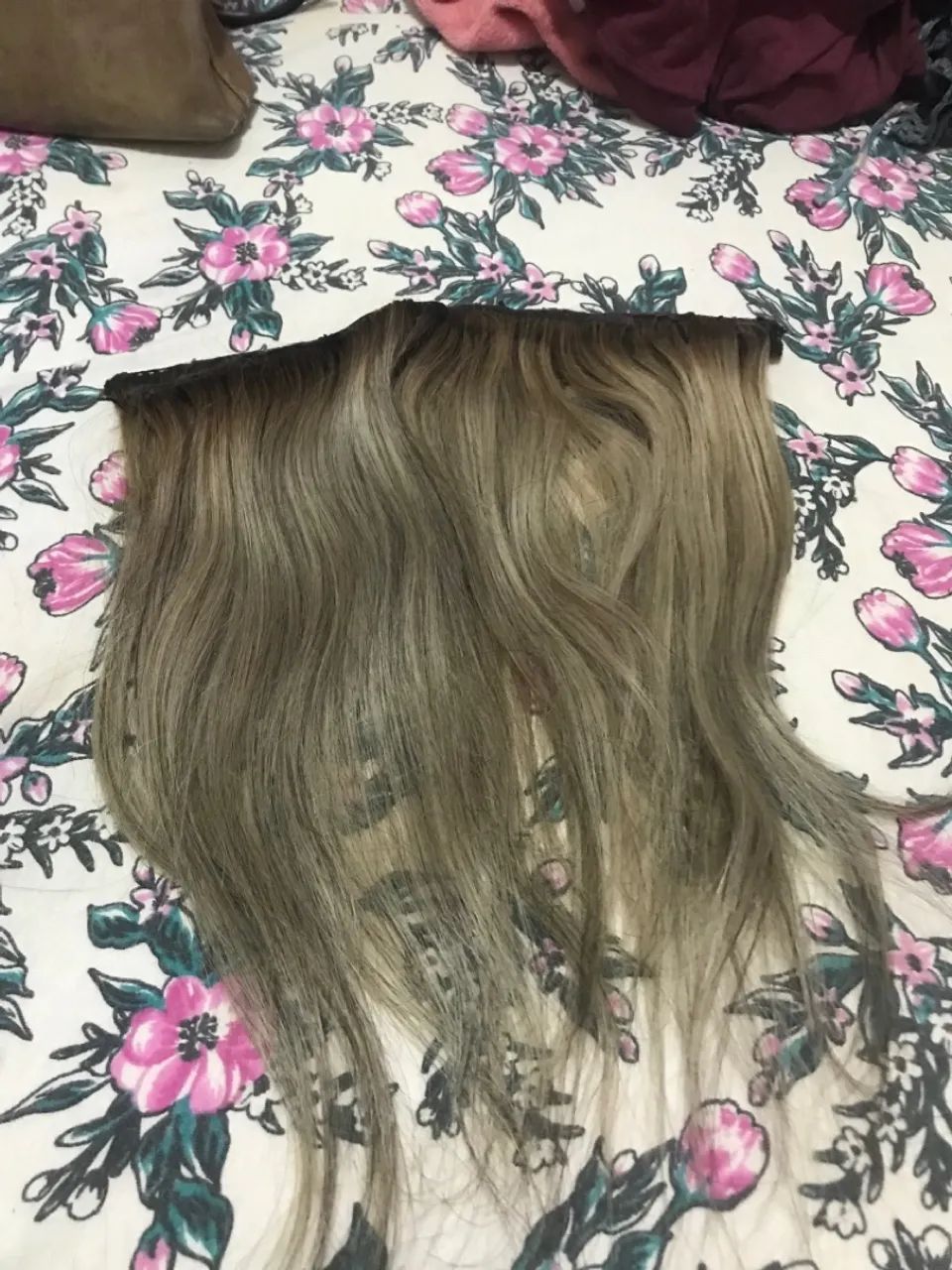 Loira cabelo humano 36 centímetros duas telas!! - Foto 2