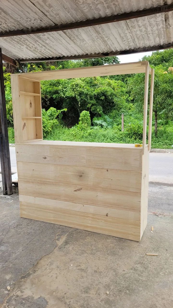 Balcão em Pallet