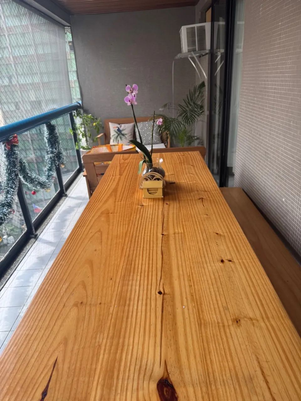Conjunto mesa e banco - Foto 3
