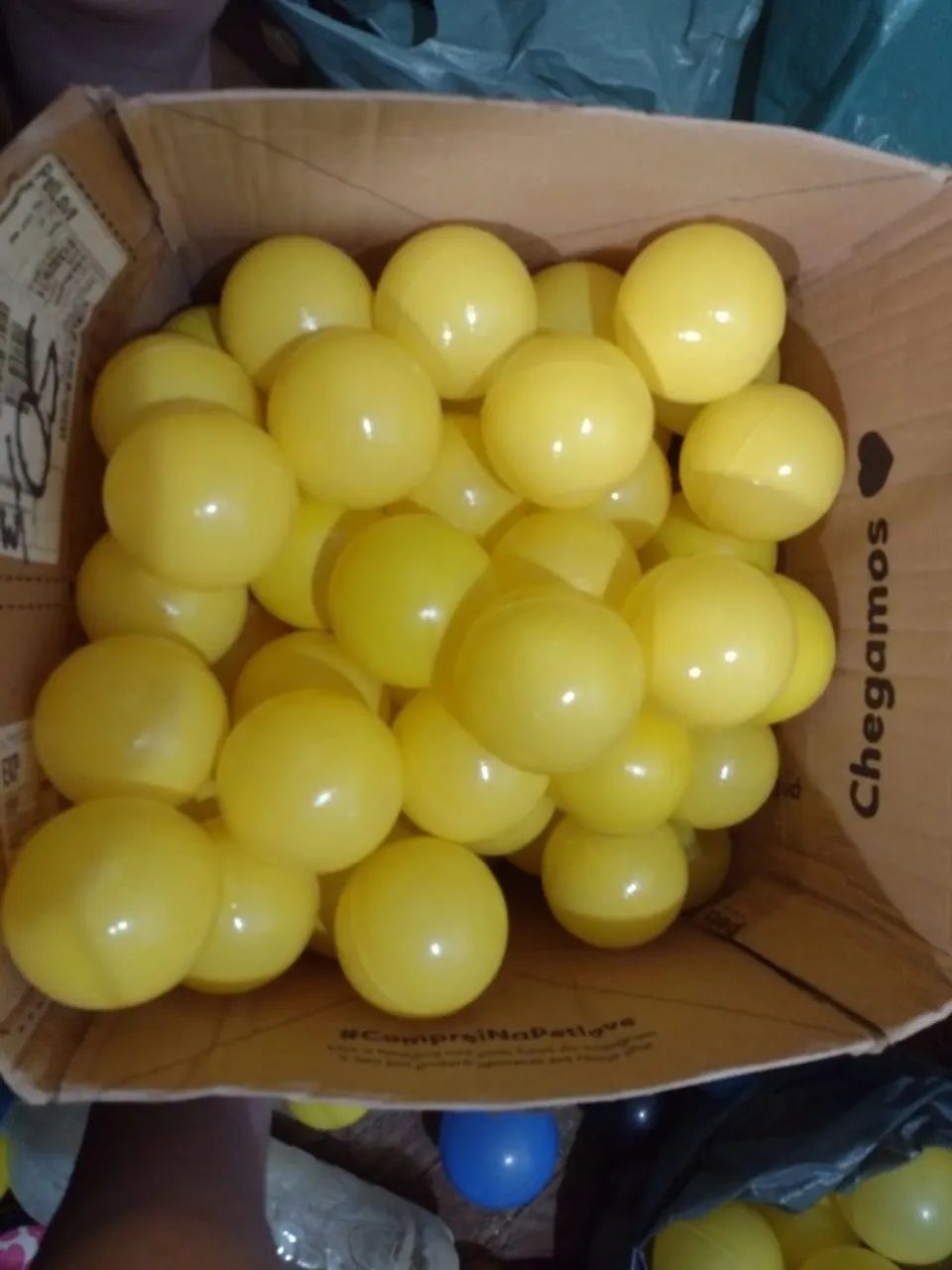 BOLINHA DE PISCINA AMARELA 72  