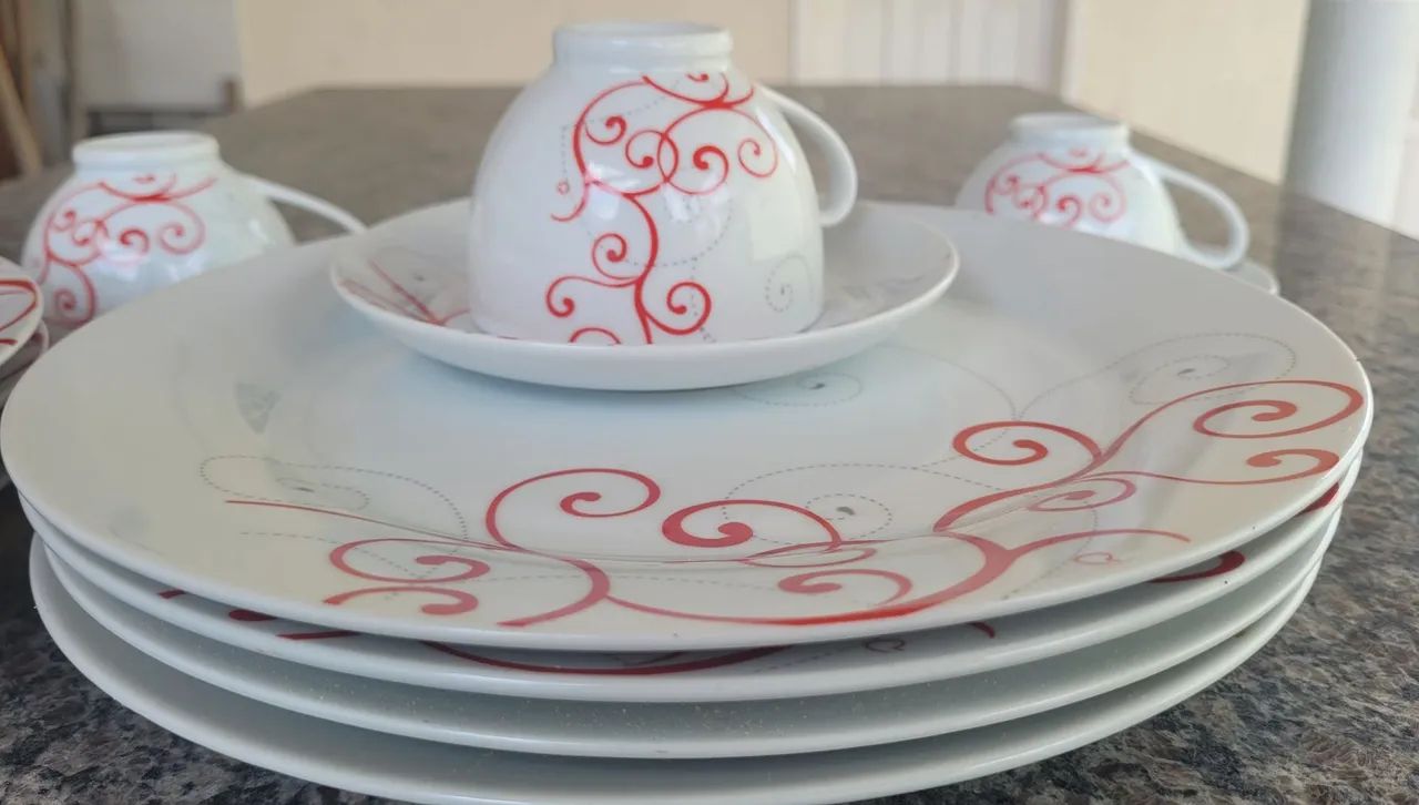 Aparelho de Jantar 16 peças em Louça  - Foto 3