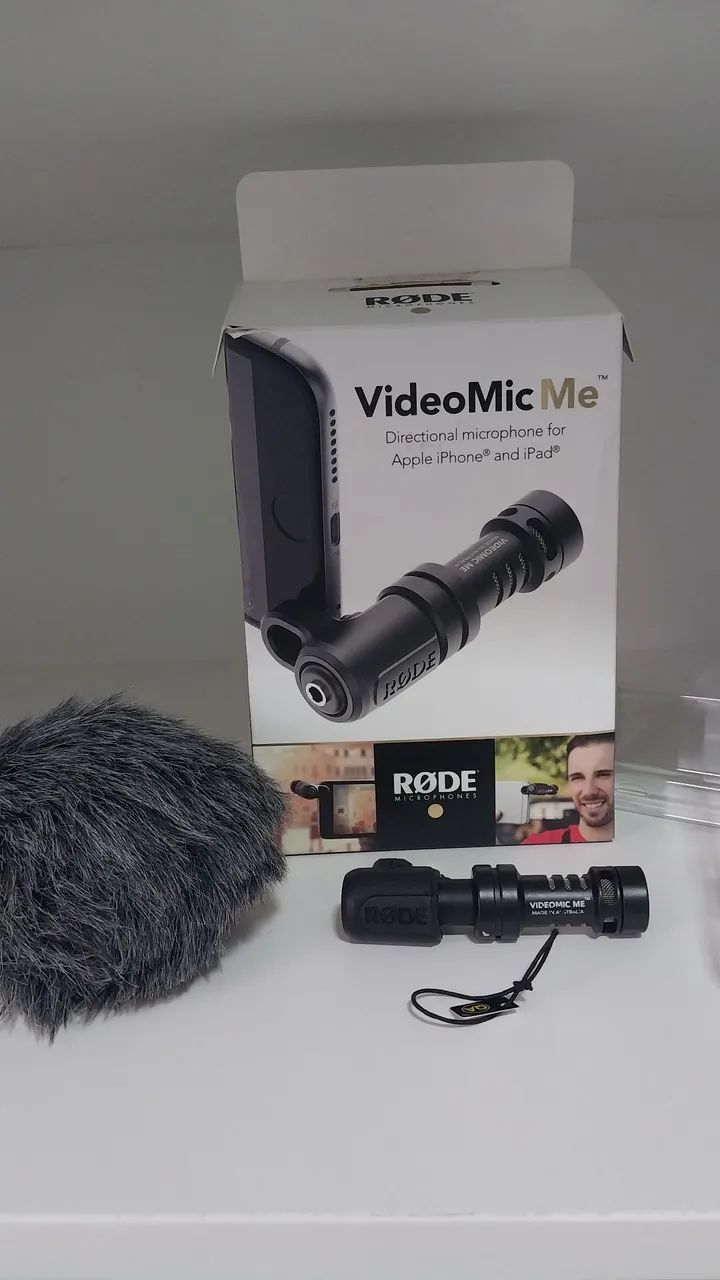  RØDE VideoMic Me - Microfone Direcional p/ Celular (P2) - Quase Novo!<br><br> - Foto 3
