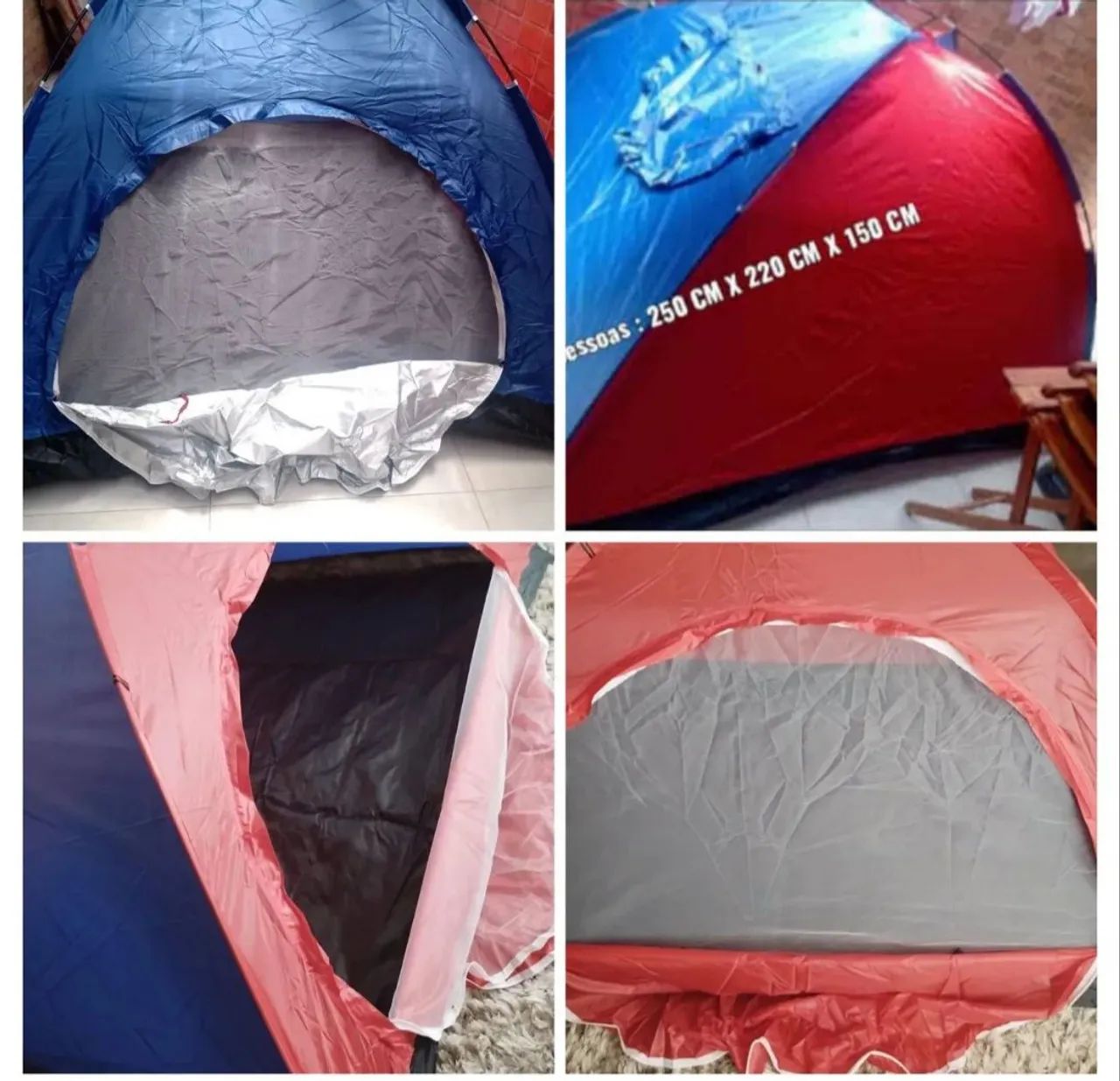 Barraca de Acampamento 250x220x150cm