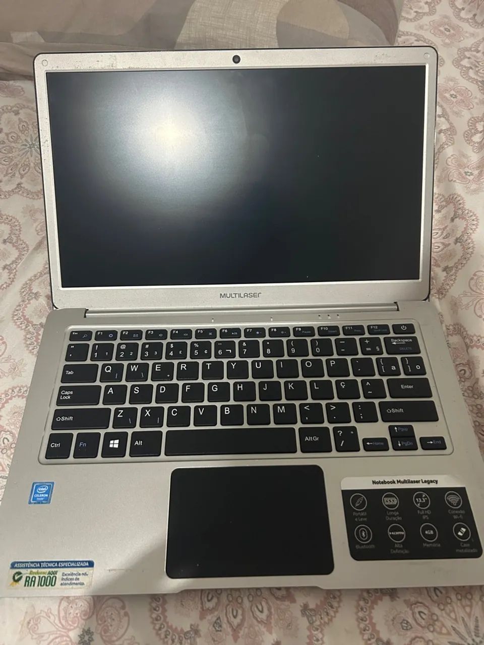 Notebook Multilaser Legacy RETIRADA PEÇAS