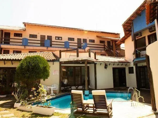 Pousada com 23 dormitórios à venda, 874 m² por R$ 4.500.000,00 - Praia Grande - Arraial do