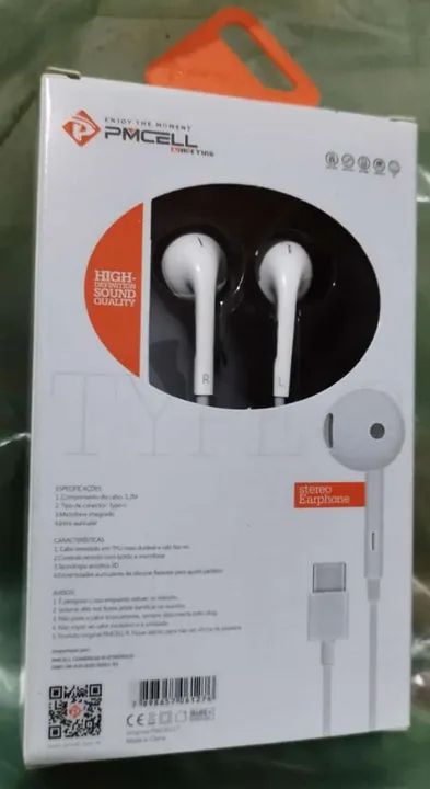 Fone de Ouvido PMCELL FO-41 - Tipo C - Novo - Foto 2