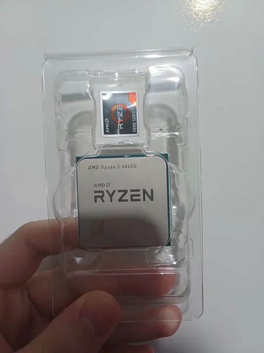 Processador AMD Ryzen 5 4600G - Um ano de uso 