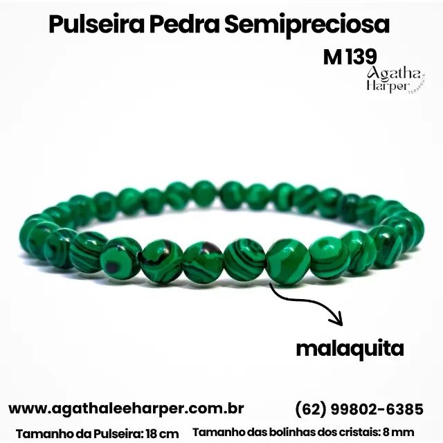 Pulseira Pedra Semipreciosa  - Foto 4