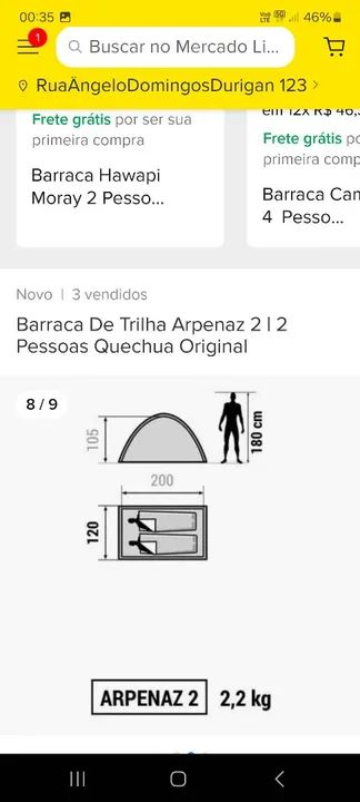 BARRACA PARA 02 PESSOAS  - Foto 6