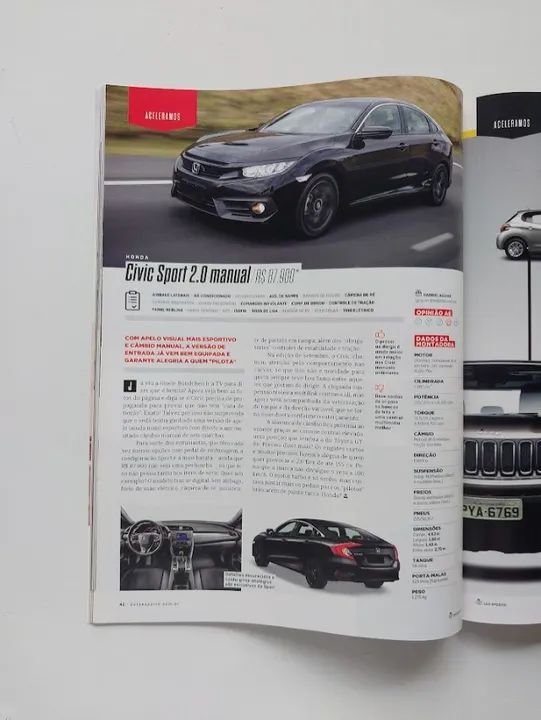 Honda Civic Sport manual 2017 - Revista Auto Esporte - Foto 2