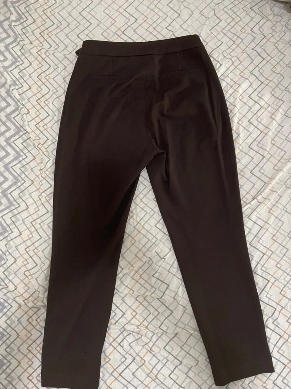 Calça Social Marrom com Cinto - Foto 4