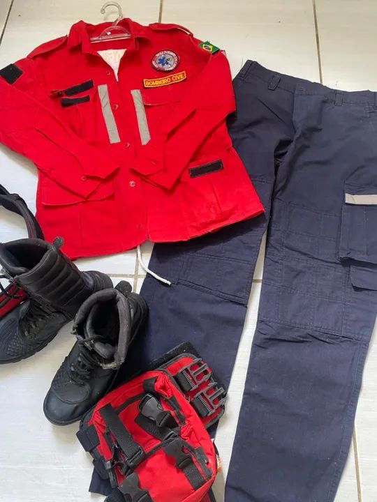 Uniforme Bombeiro Civil - Tamanho G - Foto 2