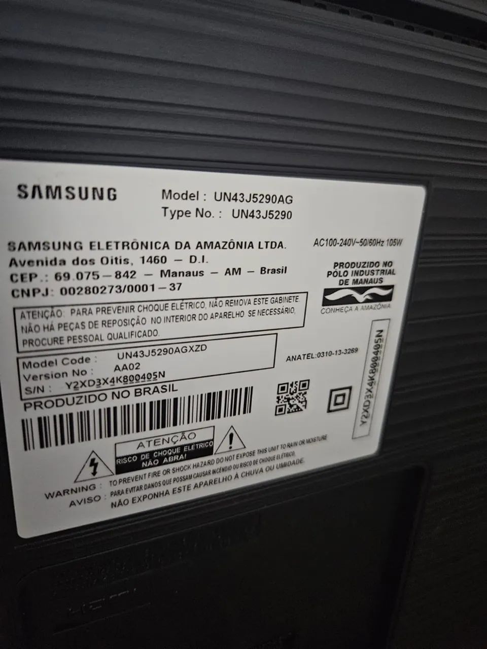 TV Smart Samsung 43 Polegadas - Foto 4