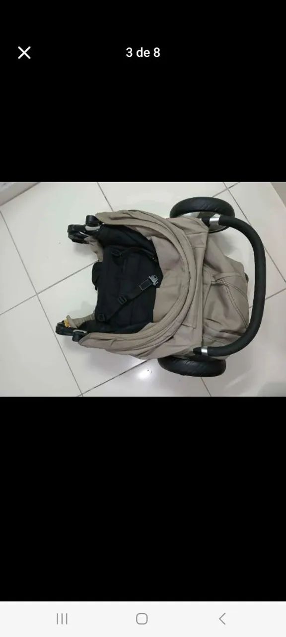 Carrinho de Bebê Compacto, marca  kiddo  usado. - Foto 2
