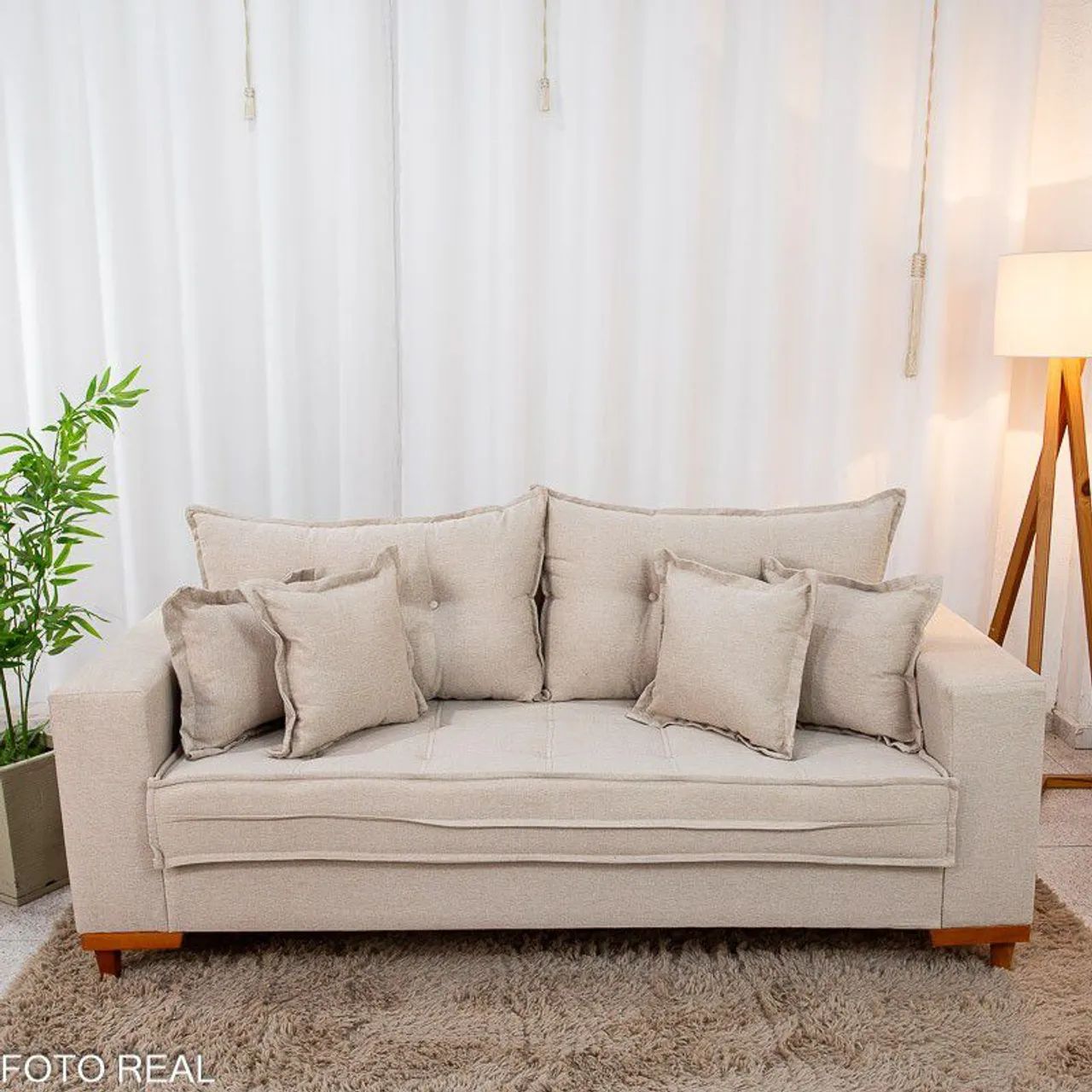 SOFÁ STAM DECOR SUPER CONFORTÁVEL ALTA QUALIDADE SURPREENDA-SE!! UWURU - Foto 2
