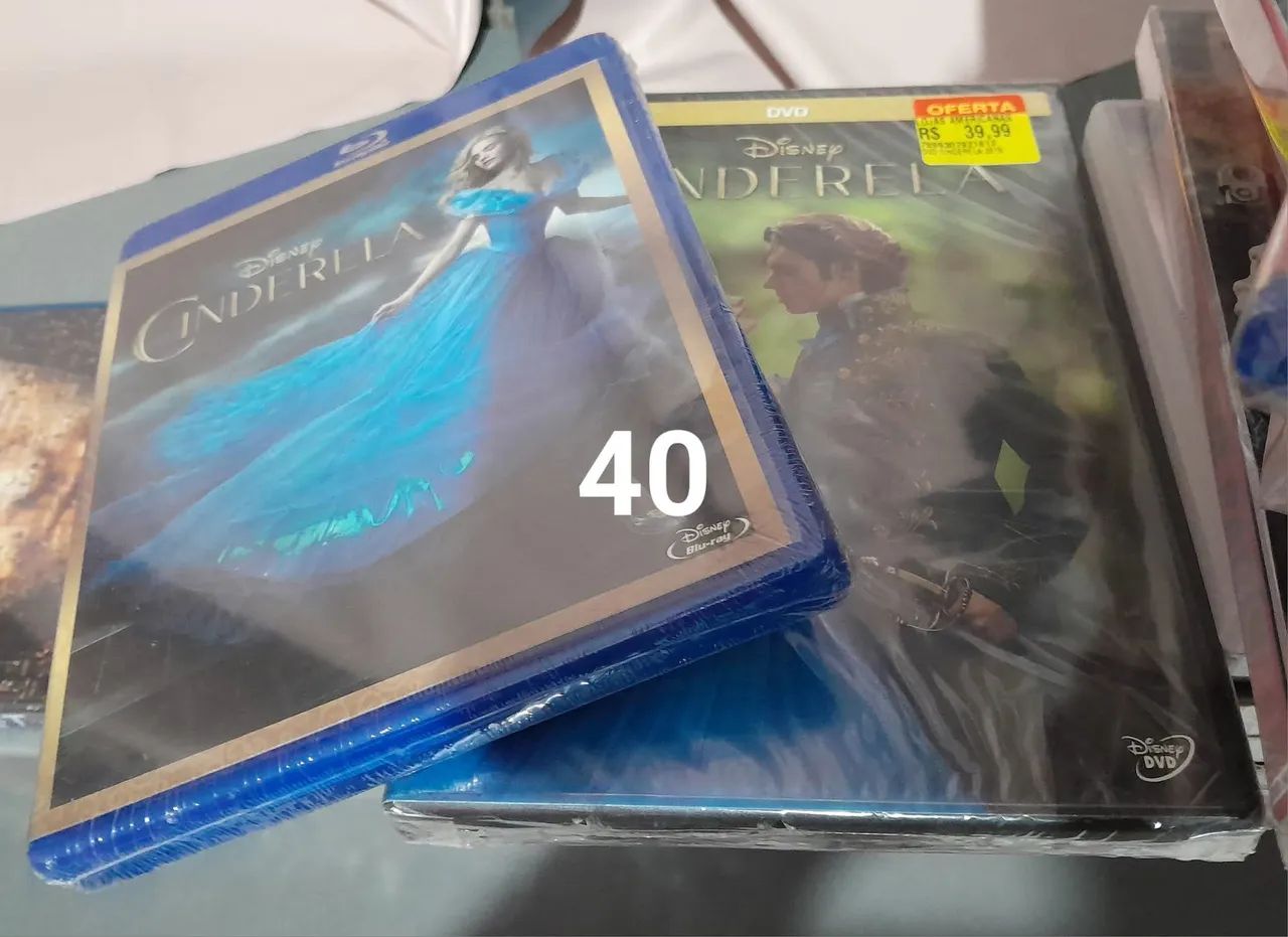 Cinderela (2015) - DVD e blu-ray 