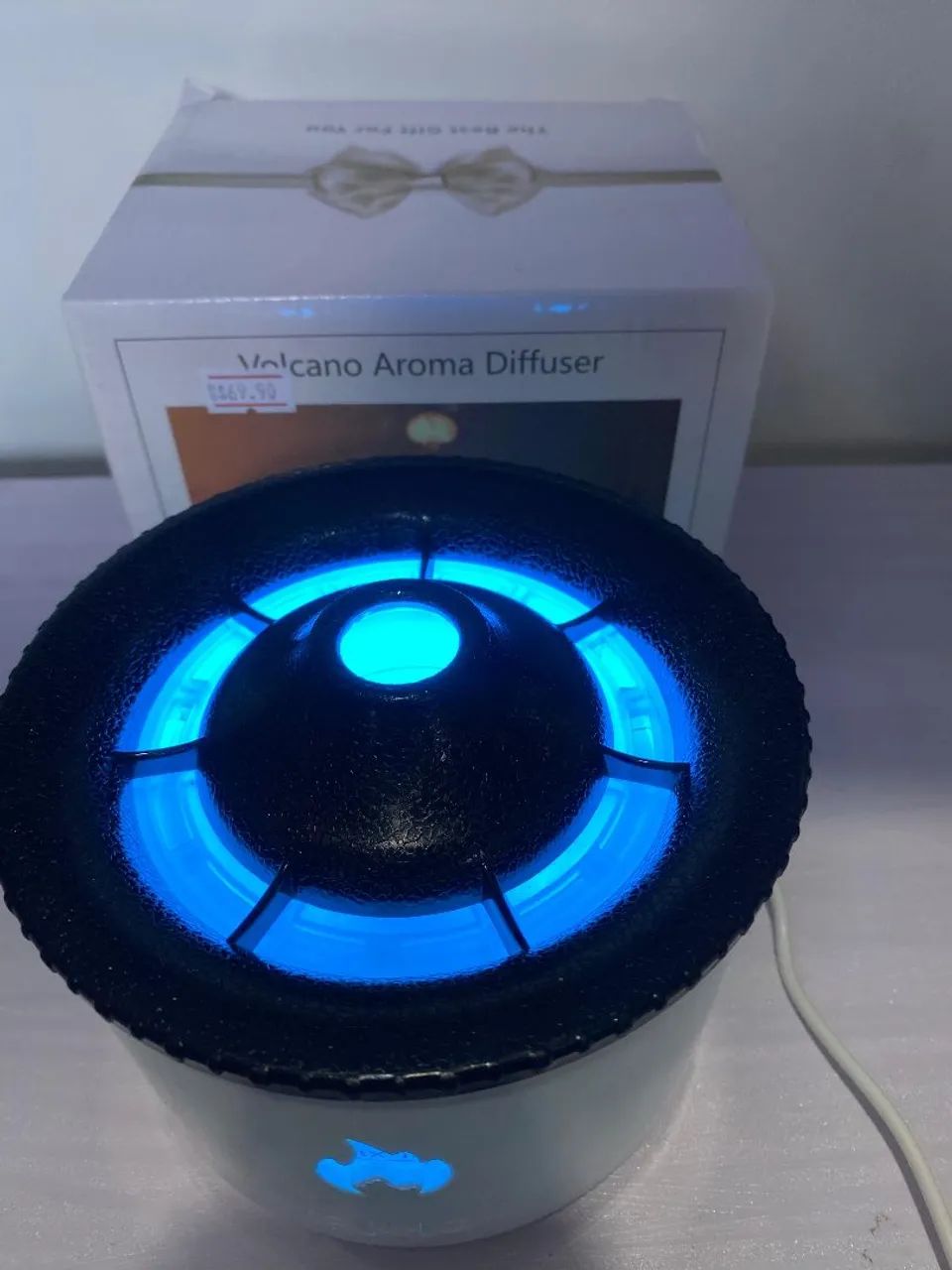 Vulcano aromatizador e difusor com led
