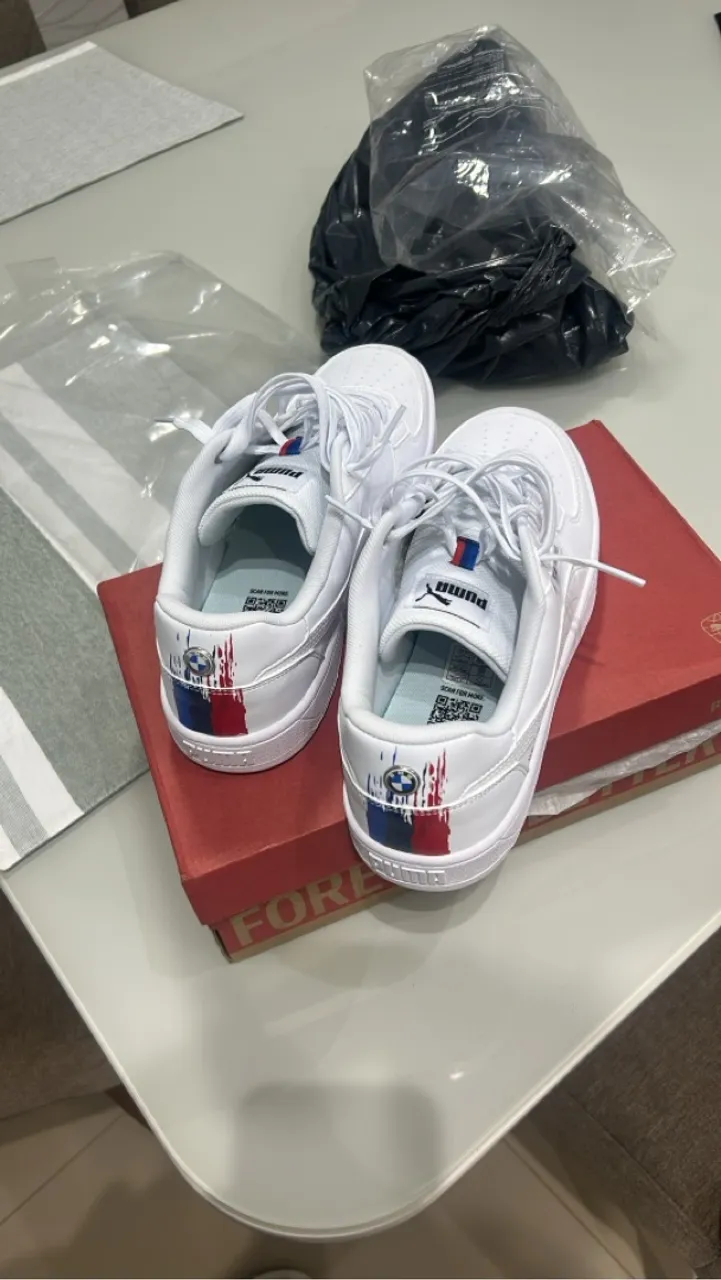 Tênis Puma BMW Branco - Original
