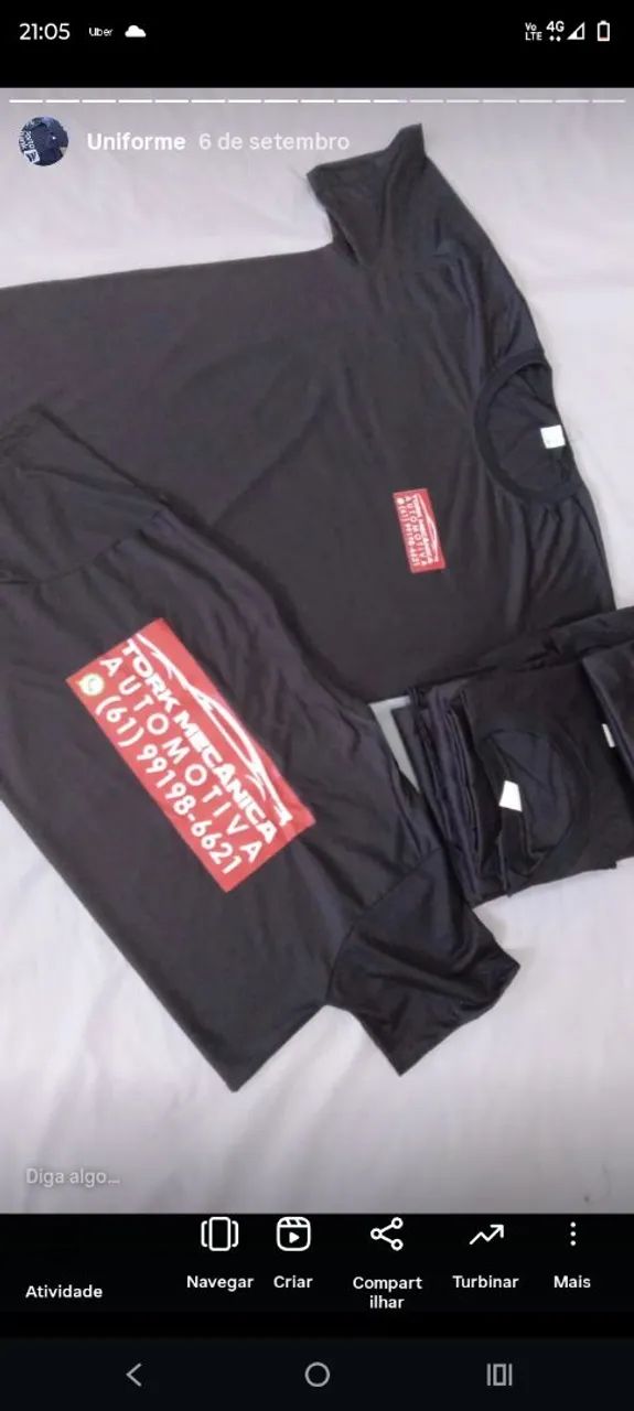 Camiseta empresarial e eventos  - Foto 5