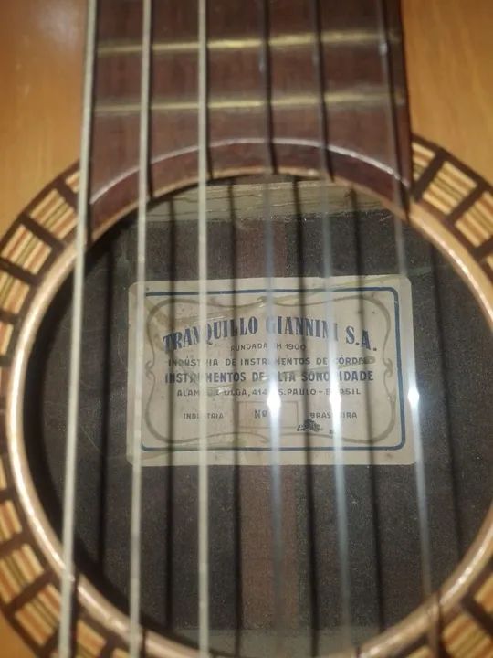 Obra de arte violão Giannini número 7 - Foto 2