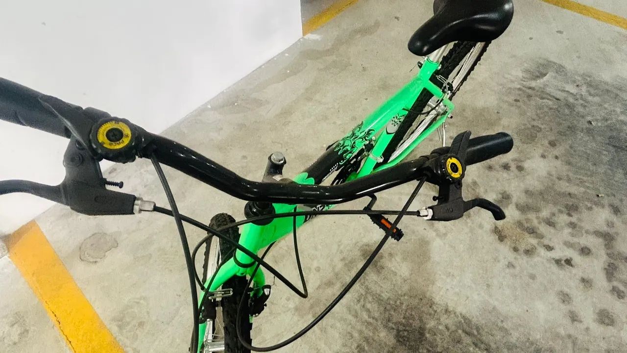 Bicicleta verde dnz  - Foto 2