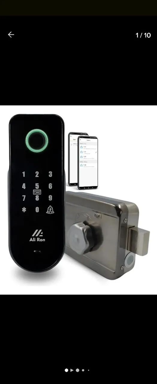 Fechadura digital eletrônica biometrica