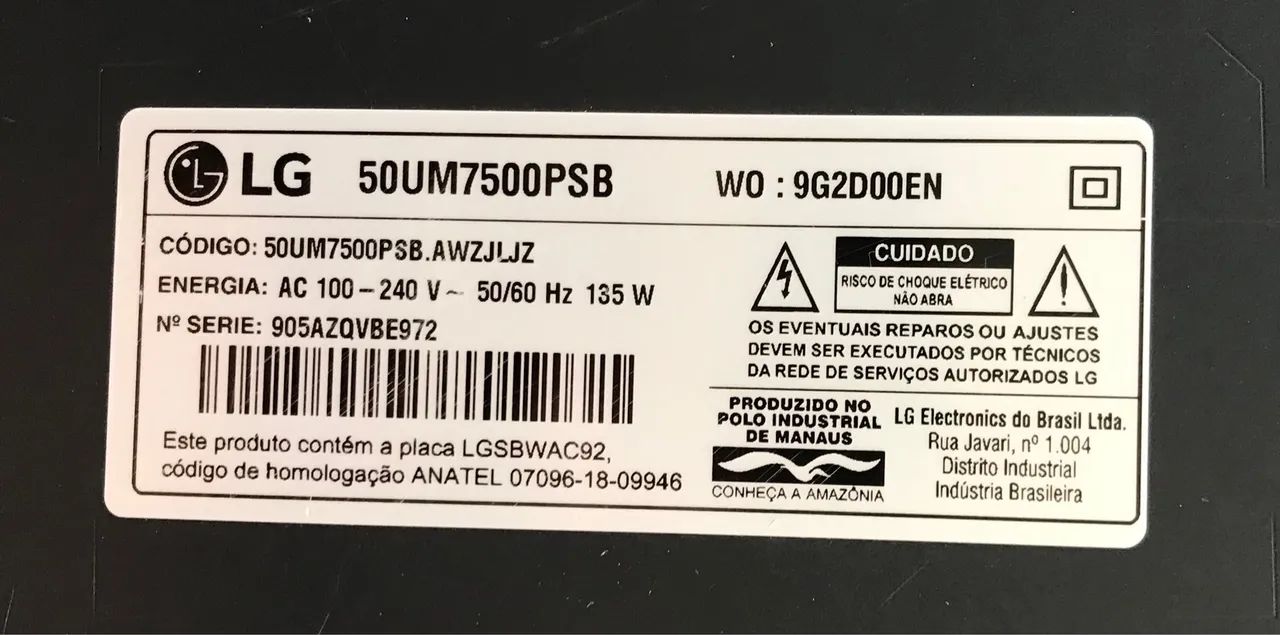 Tv LG 50UM7500psb - Foto 5