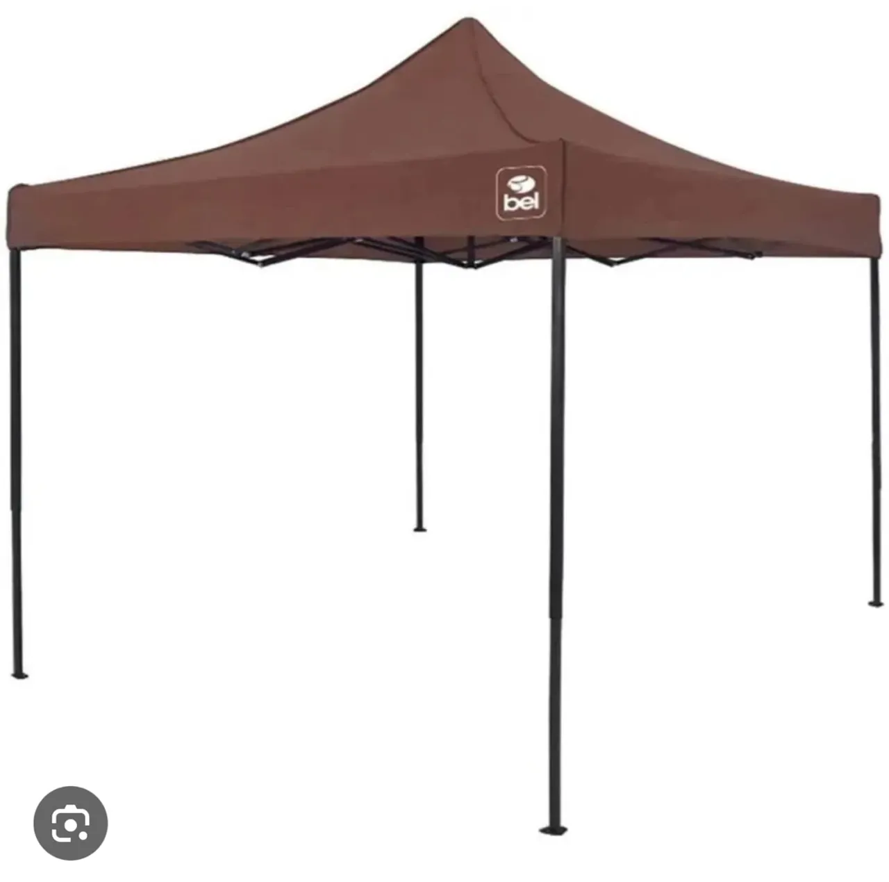 ALUGUEL 200 por evento Tenda Gazebo Marrom 3x3 Bel - Perfeita para Eventos!