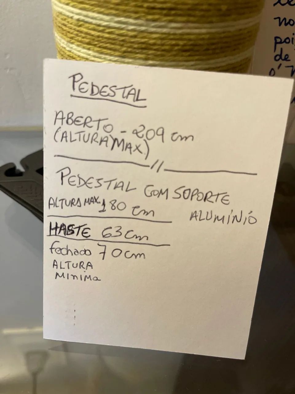 Tripé para Banner / Pedestal Câmera Superior  - Foto 6