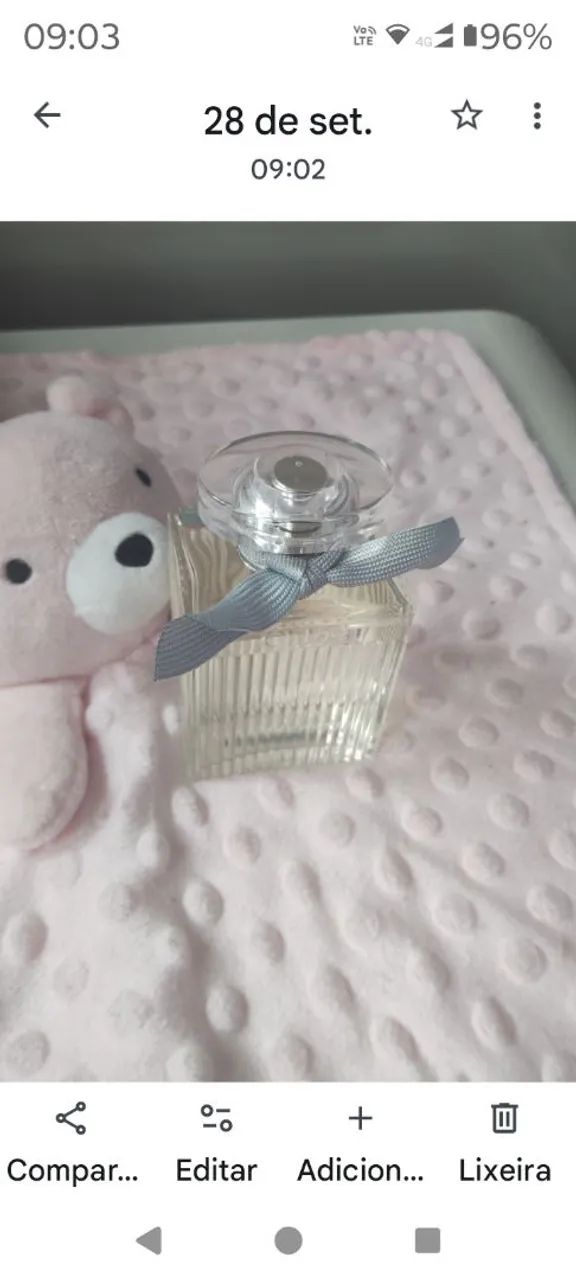 Perfume Chloé Rosé Naturelle intense 100 ml