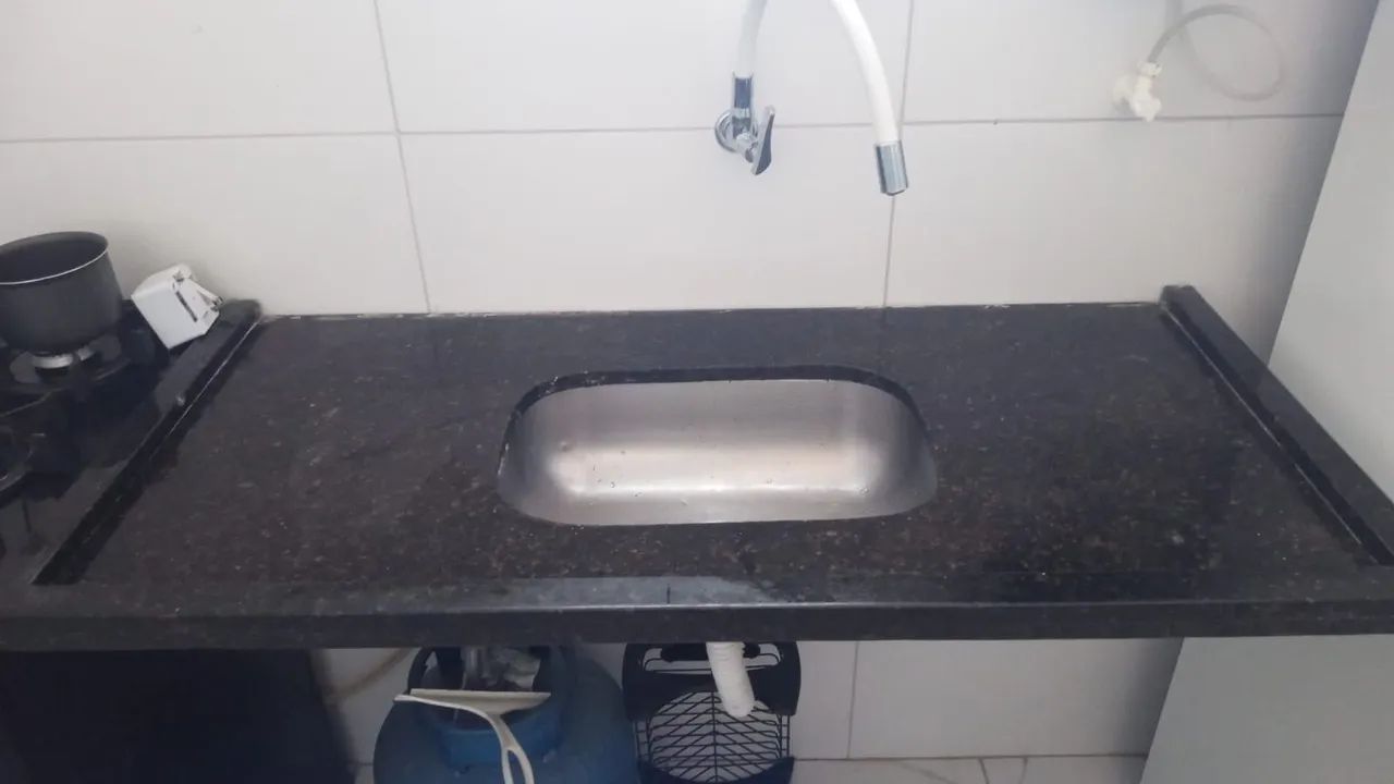 Cuba de cozinha em granito