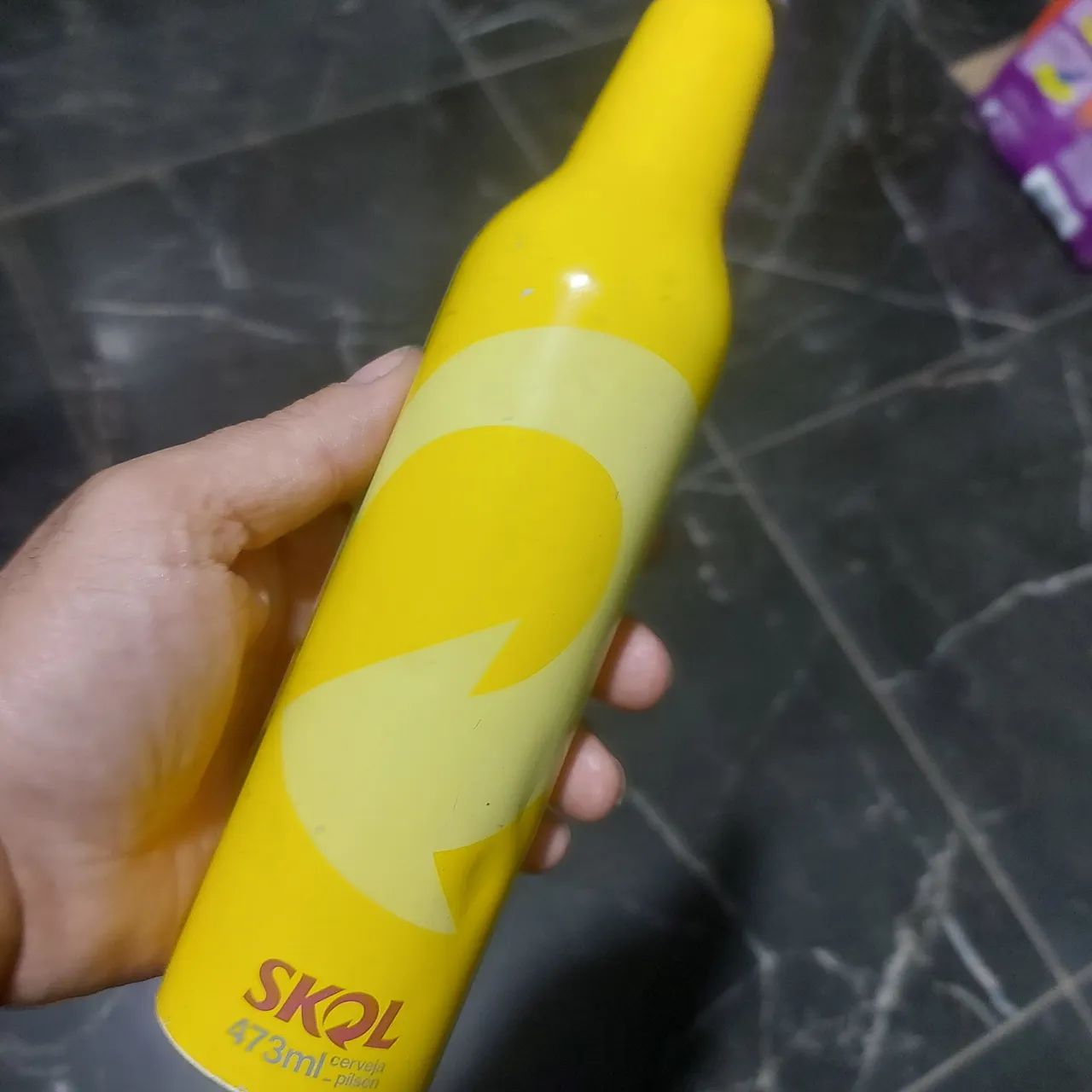 Garrafa de Alumínio Skol 473 ML,  rara