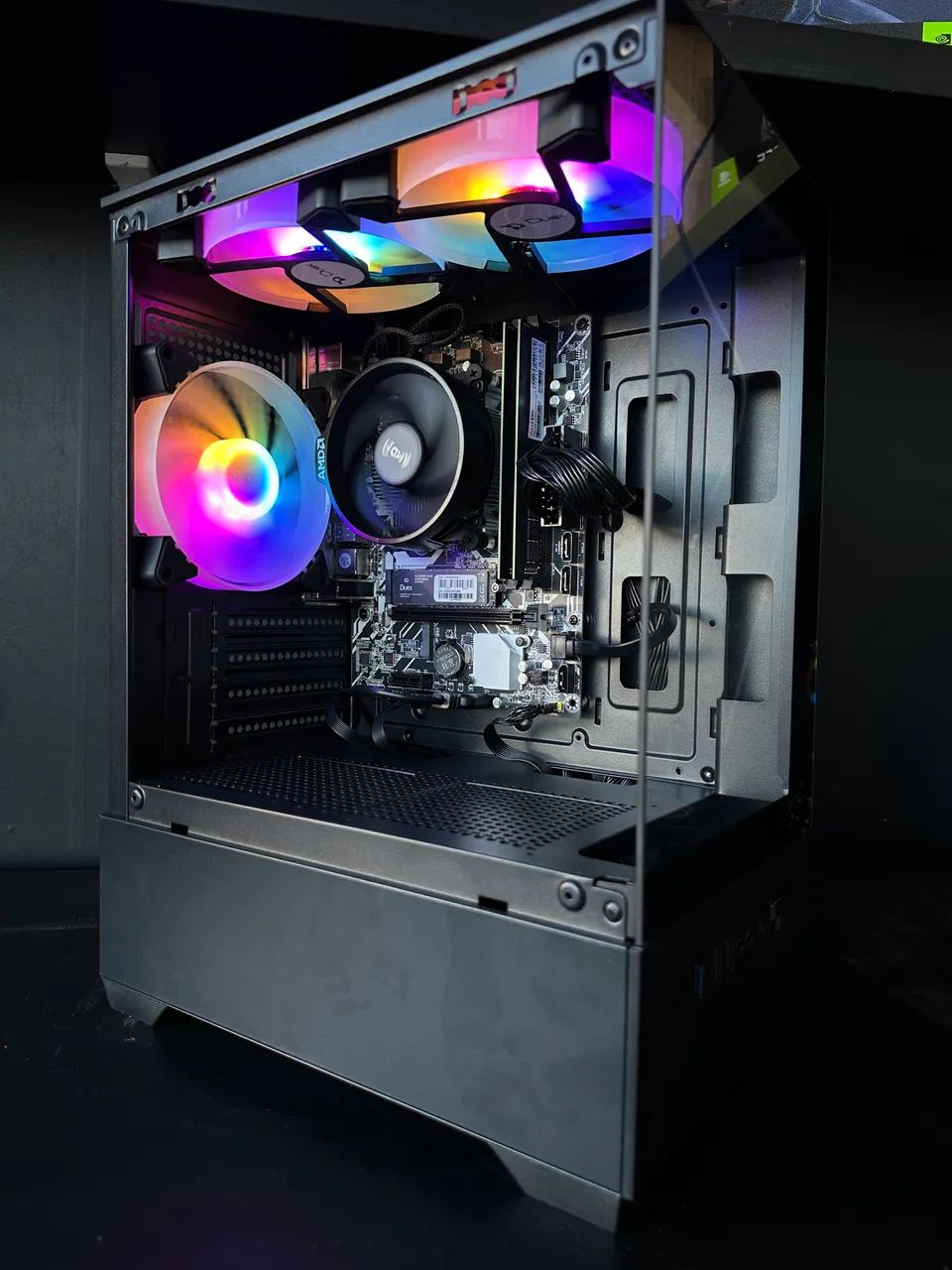 PC Gamer Ryzen 5 5600GT SSD 480GB 16GB RAM Vega 7 Fonte 500W