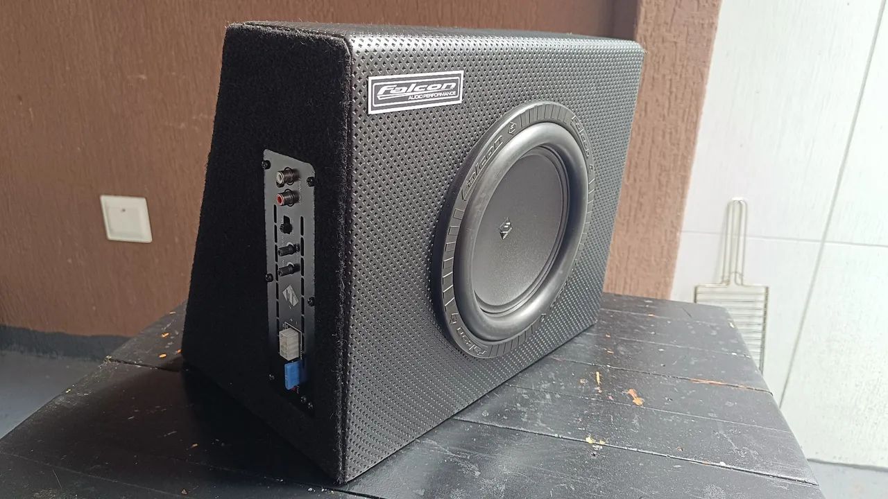 Caixa de grave Falcon Subwoofer 8 Polegadas