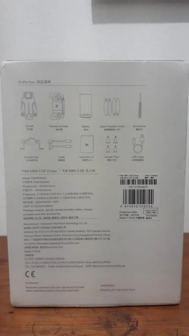 Drone Fimi Mini 3 SE Novo Lacrado. - Foto 4