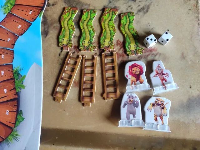 Escadas e Serpentes Jogo da Grow Tabuleiro 3d (Leia o Anuncio) - Foto 5